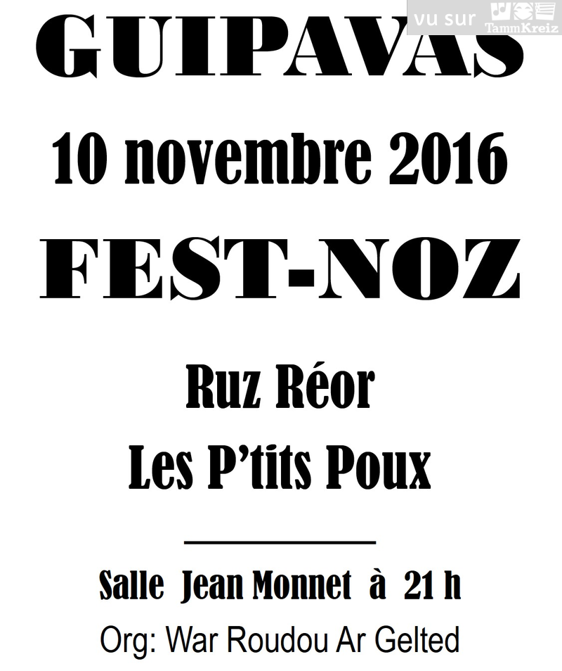 Fest Noz à Guipavas