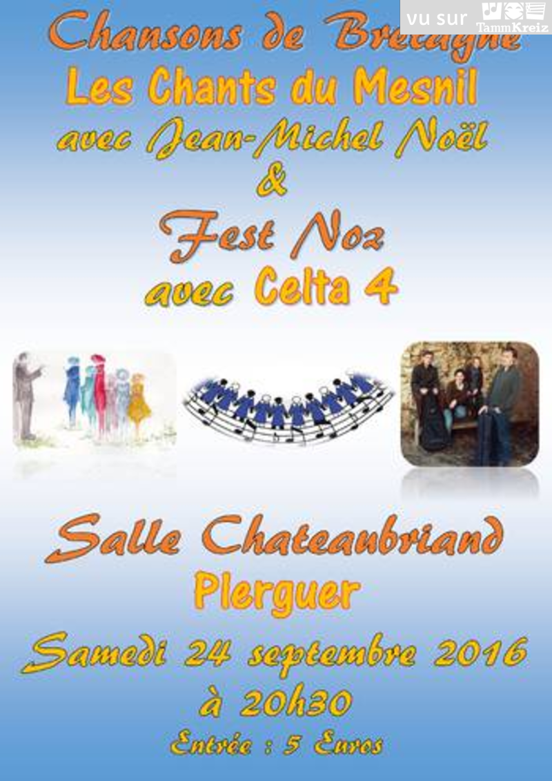 Concert et Fest-Noz à Plerguer