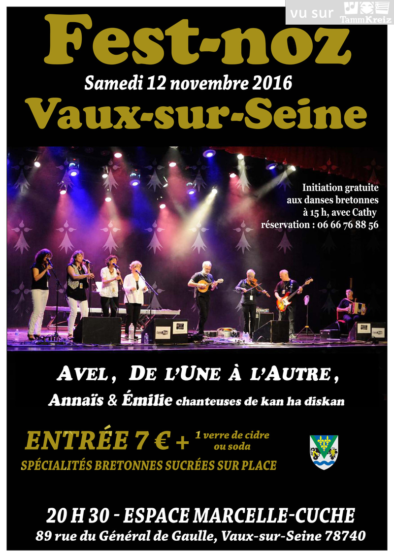 Fest Noz à Vaux-sur-Seine