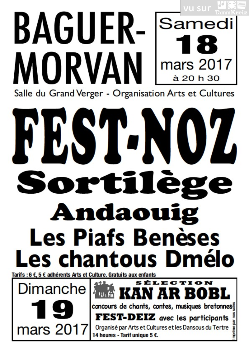 Fest Deiz à Baguer-Morvan