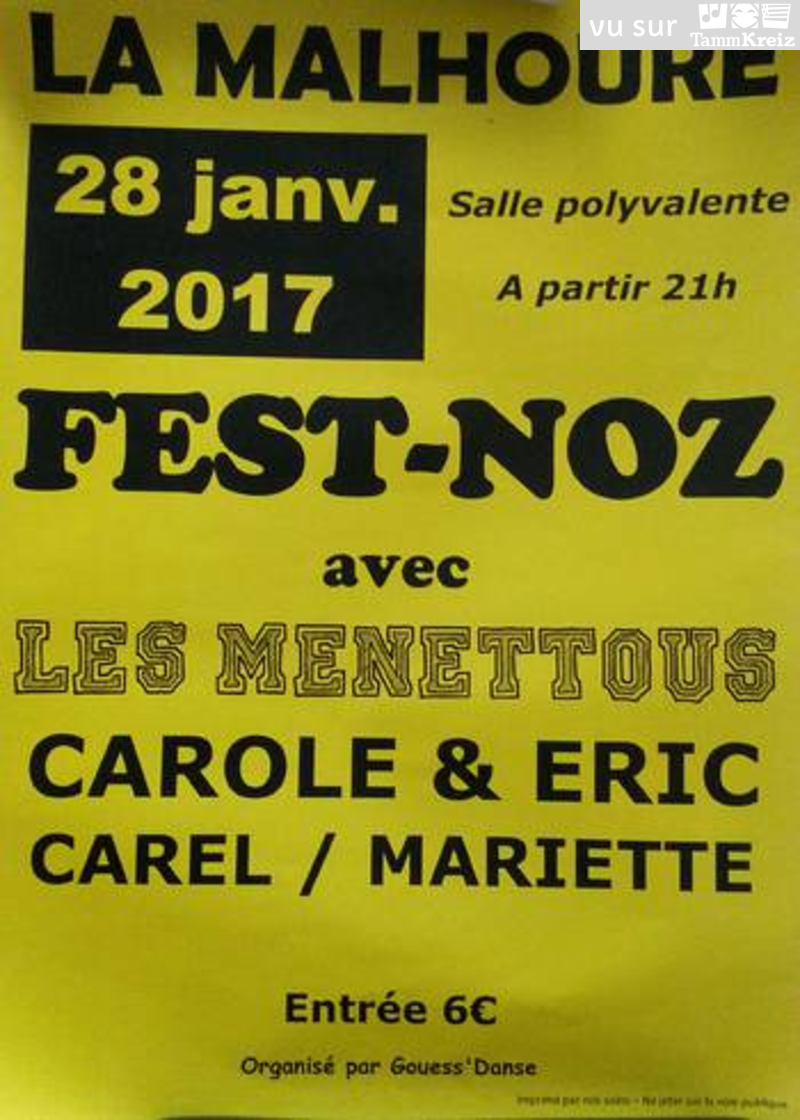 Fest Noz à La Malhoure