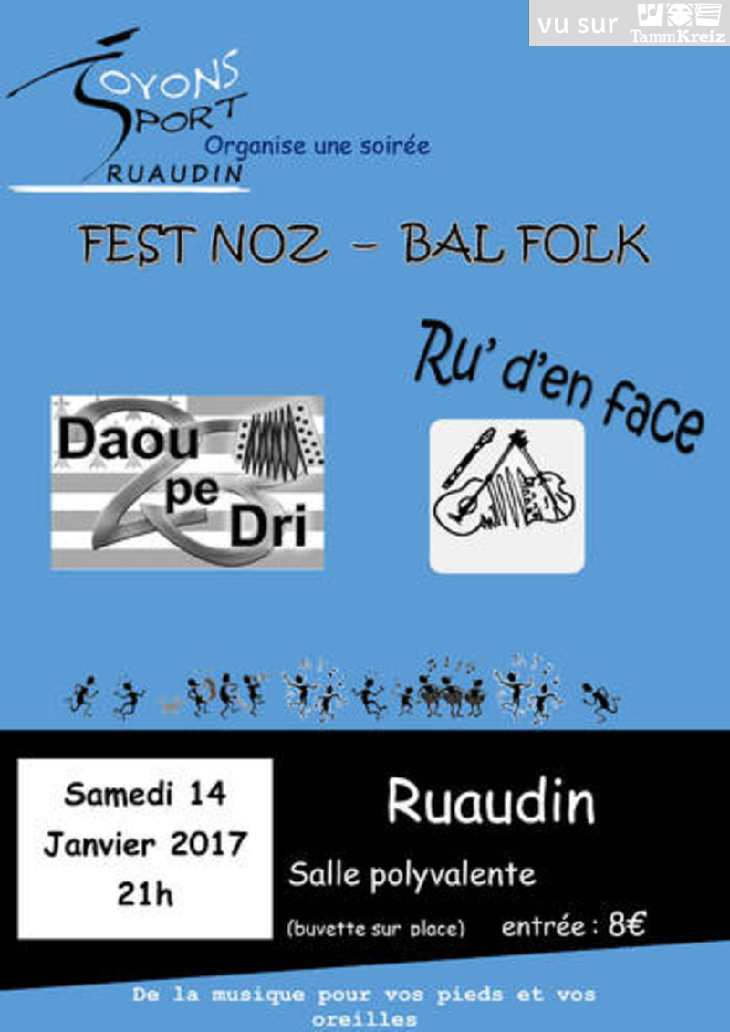 Fest-Noz/Bal folk à Ruaudin