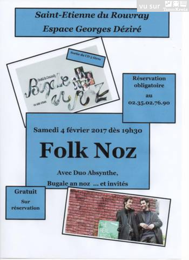 Fest-Noz/Bal folk à Saint-Etienne-du-Rouvray