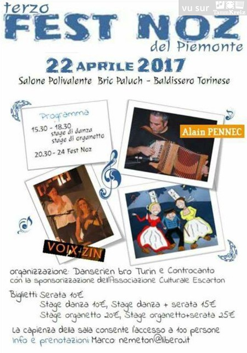 Fest Noz à Baldissero Torinese