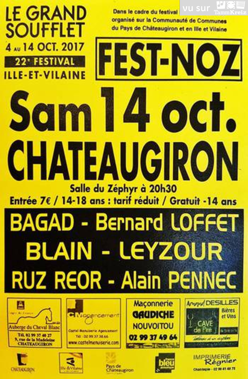 Fest Noz à Chateaugiron