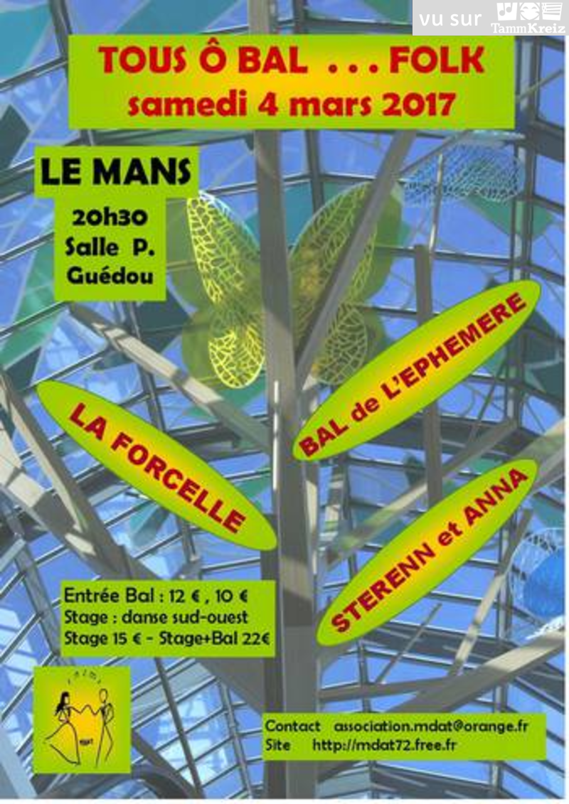 Fest-Noz/Bal folk à Le Mans