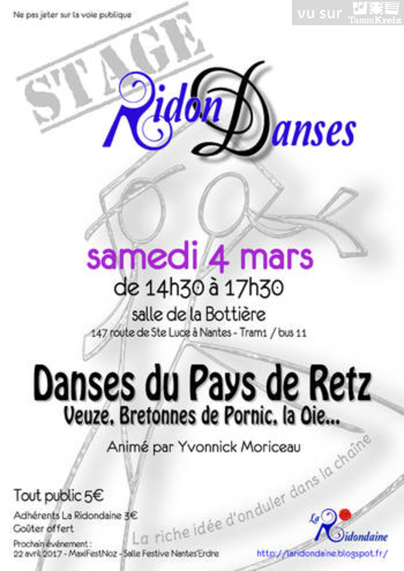 Stage à Nantes