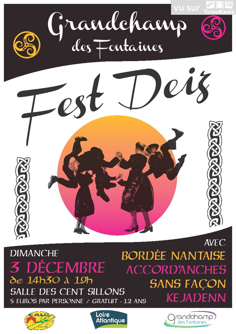 Fest Deiz à Grandchamp-des-Fontaines