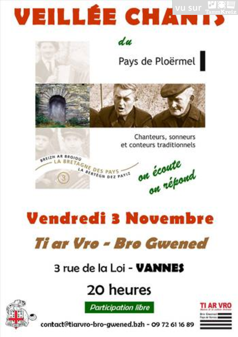 Veillée à Vannes
