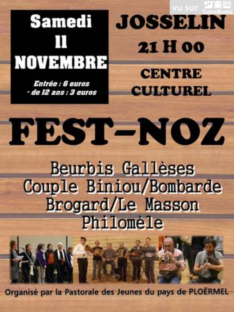 Fest Noz à Josselin