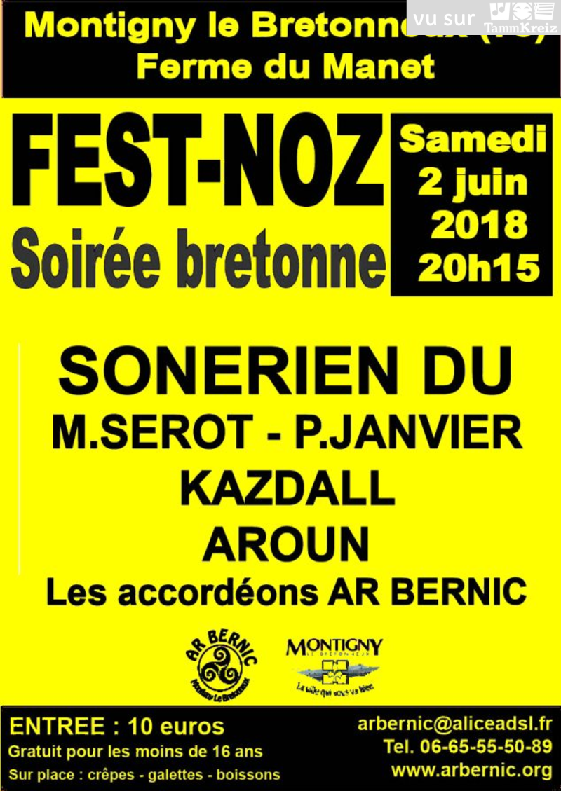 Fest Noz à Montigny-le-Bretonneux