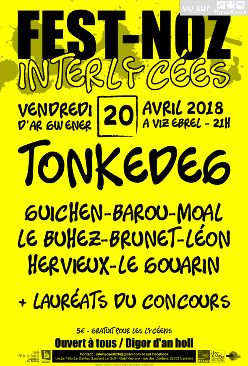 Fest Noz à Tonquédec