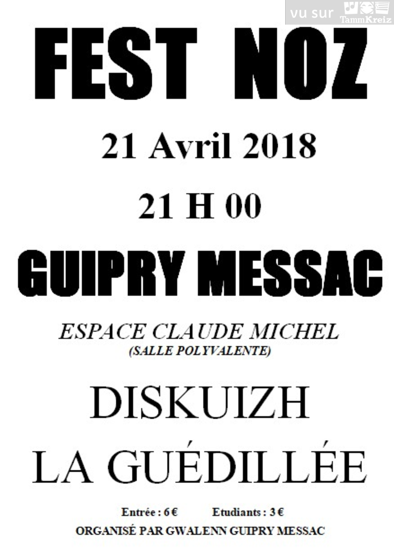 Fest Noz à Guipry-Messac