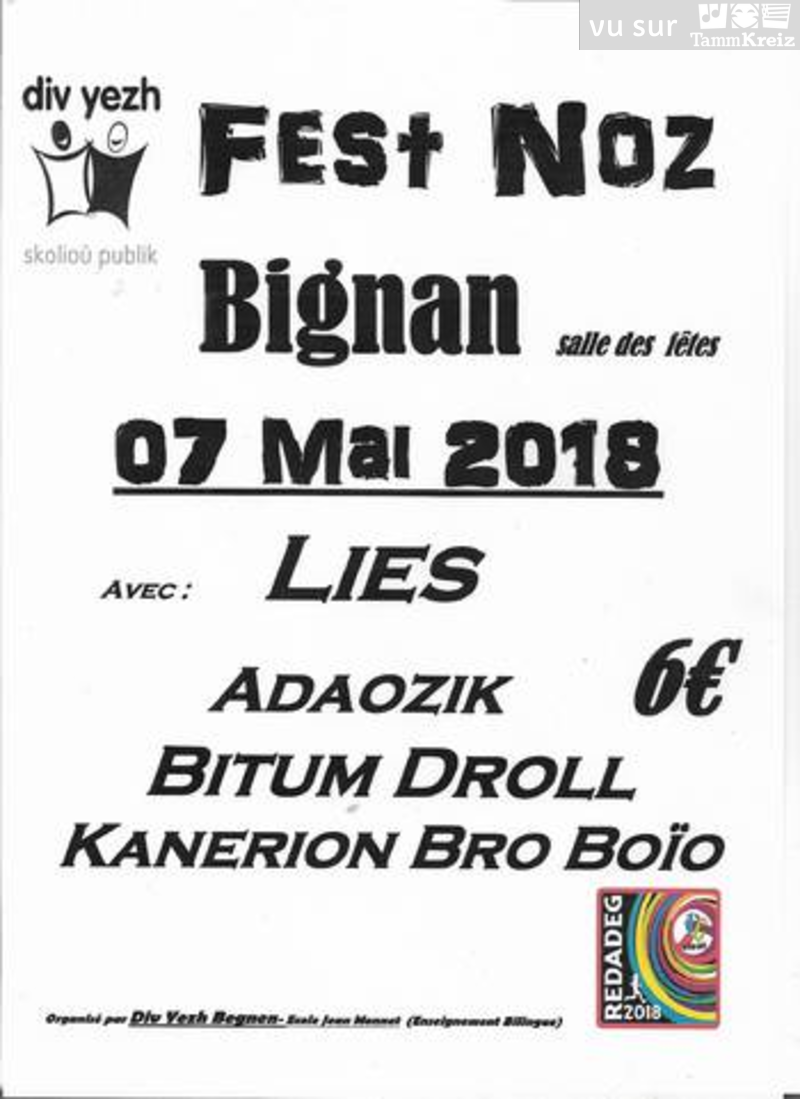 Fest Noz à Bignan