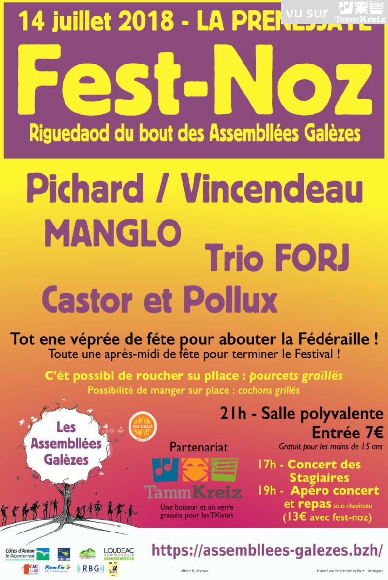 Fest Noz à La Prénessaye