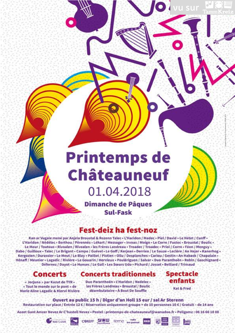 Fest-deiz ha noz à Chateauneuf-du-Faou