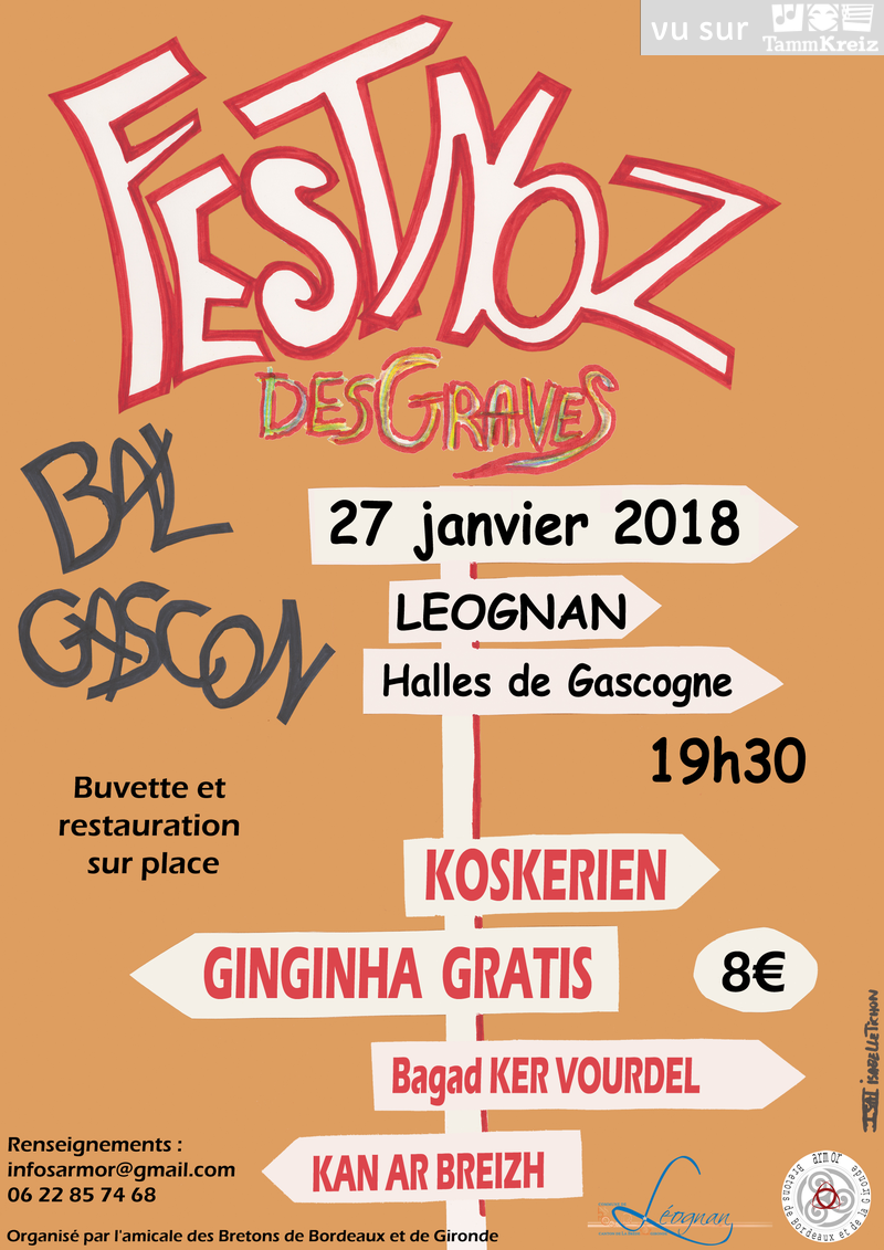 Fest-Noz/Bal folk à Léognan