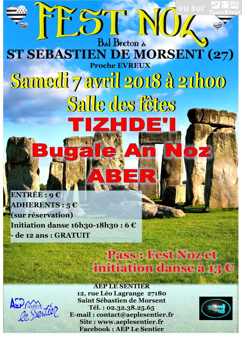 Fest Noz à Saint-Sébastien-de-Morsent