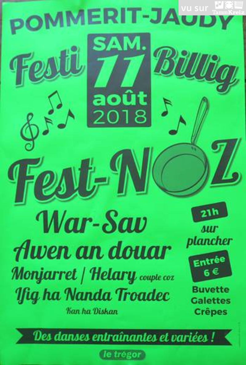 Fest Noz à Pommerit-Jaudy