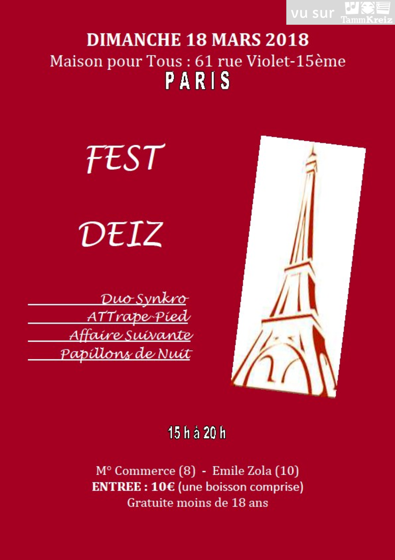 Fest Deiz à Paris