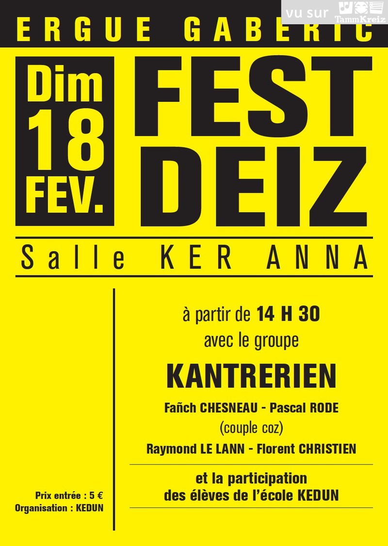 Fest Deiz à Ergué-Gabéric