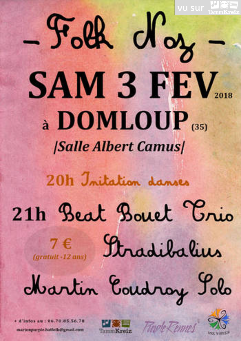 Fest-Noz/Bal folk à Domloup