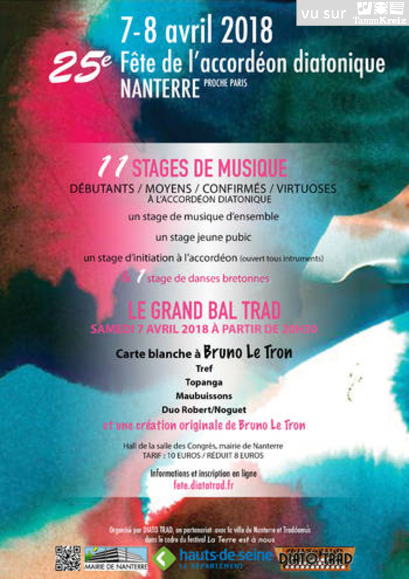 Fest-Noz/Bal folk à Nanterre