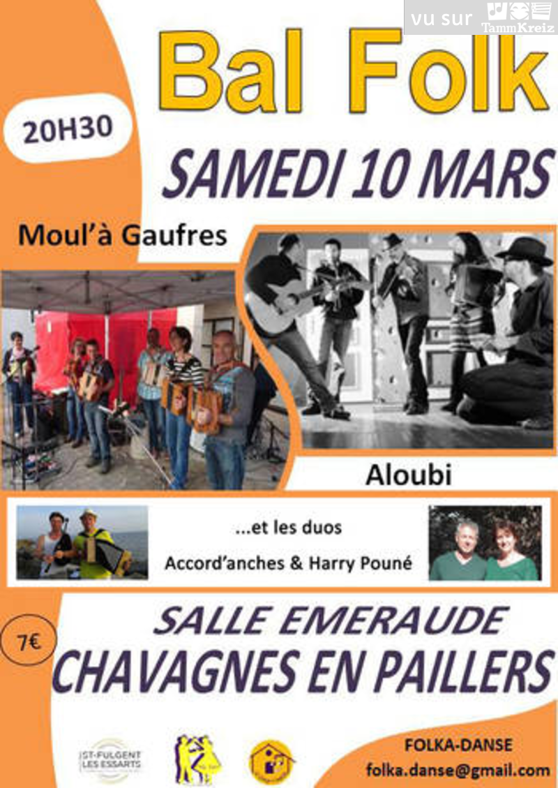 Fest-Noz/Bal folk à Chavagnes-en-paillers