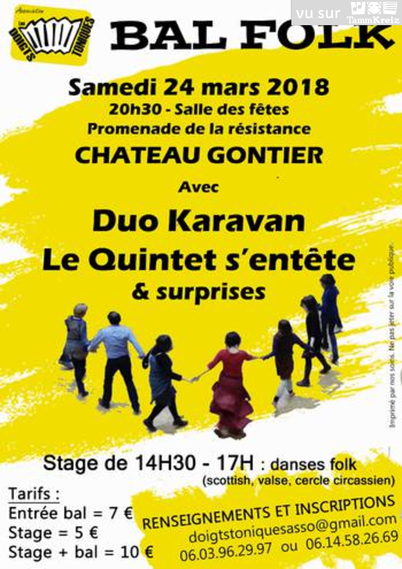 Fest-Noz/Bal folk à Château-Gontier
