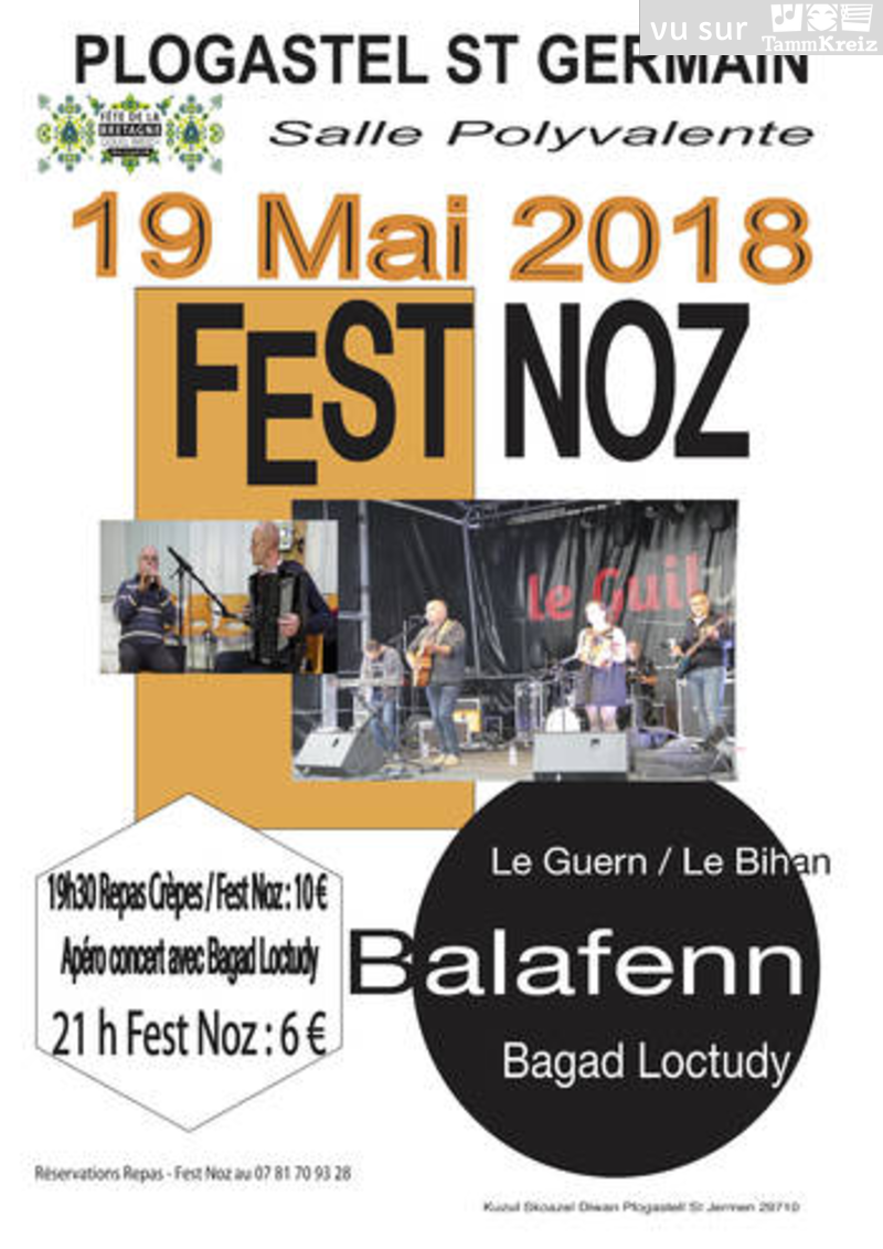 Fest Noz à Plogastel-Saint-Germain