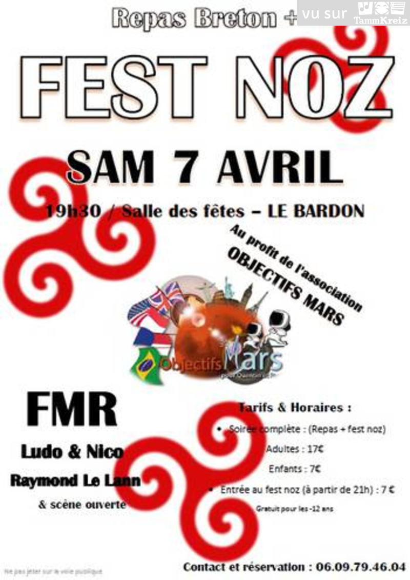 Fest Noz à Le Bardon