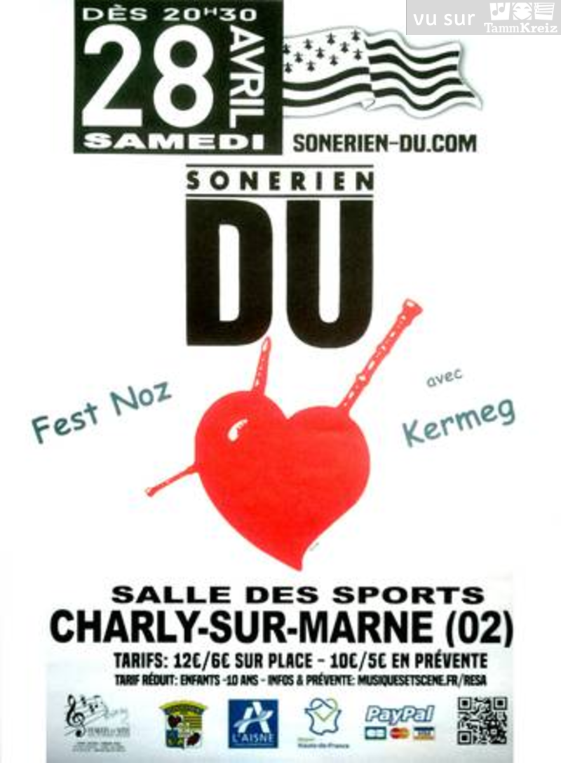 Concert et Fest-Noz à Charly-sur-Marne