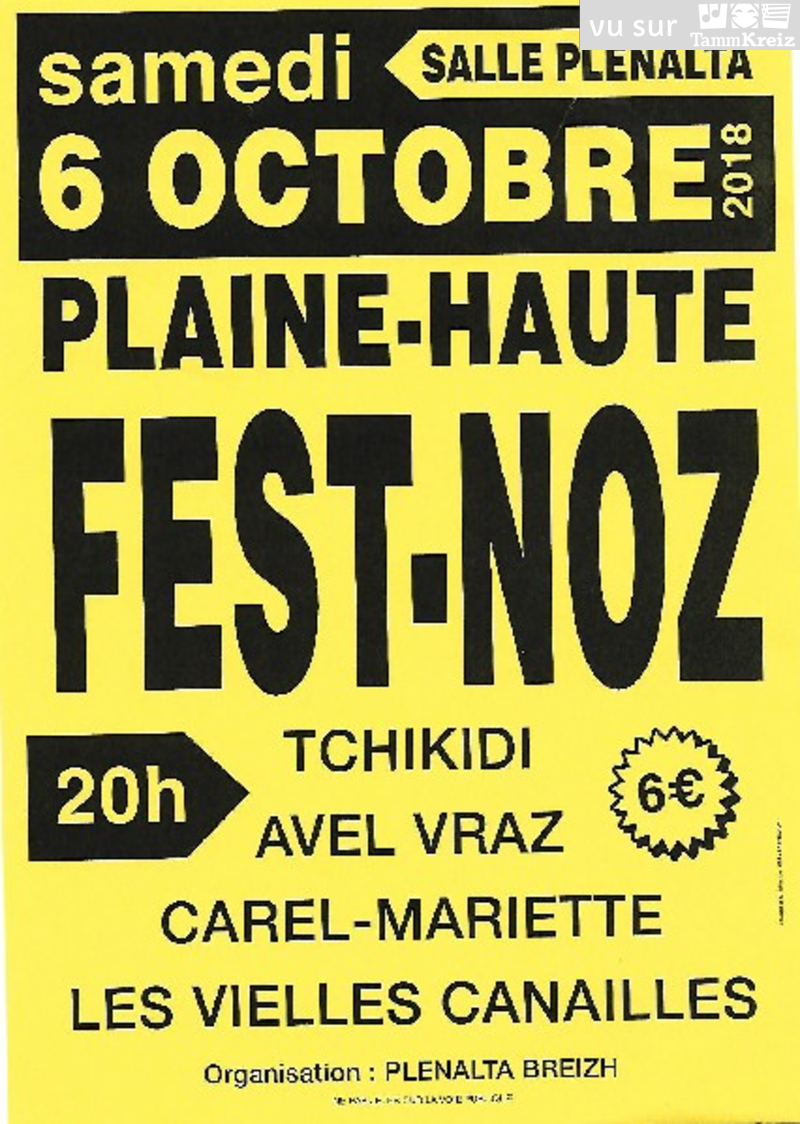 Fest Noz à Plaine-Haute