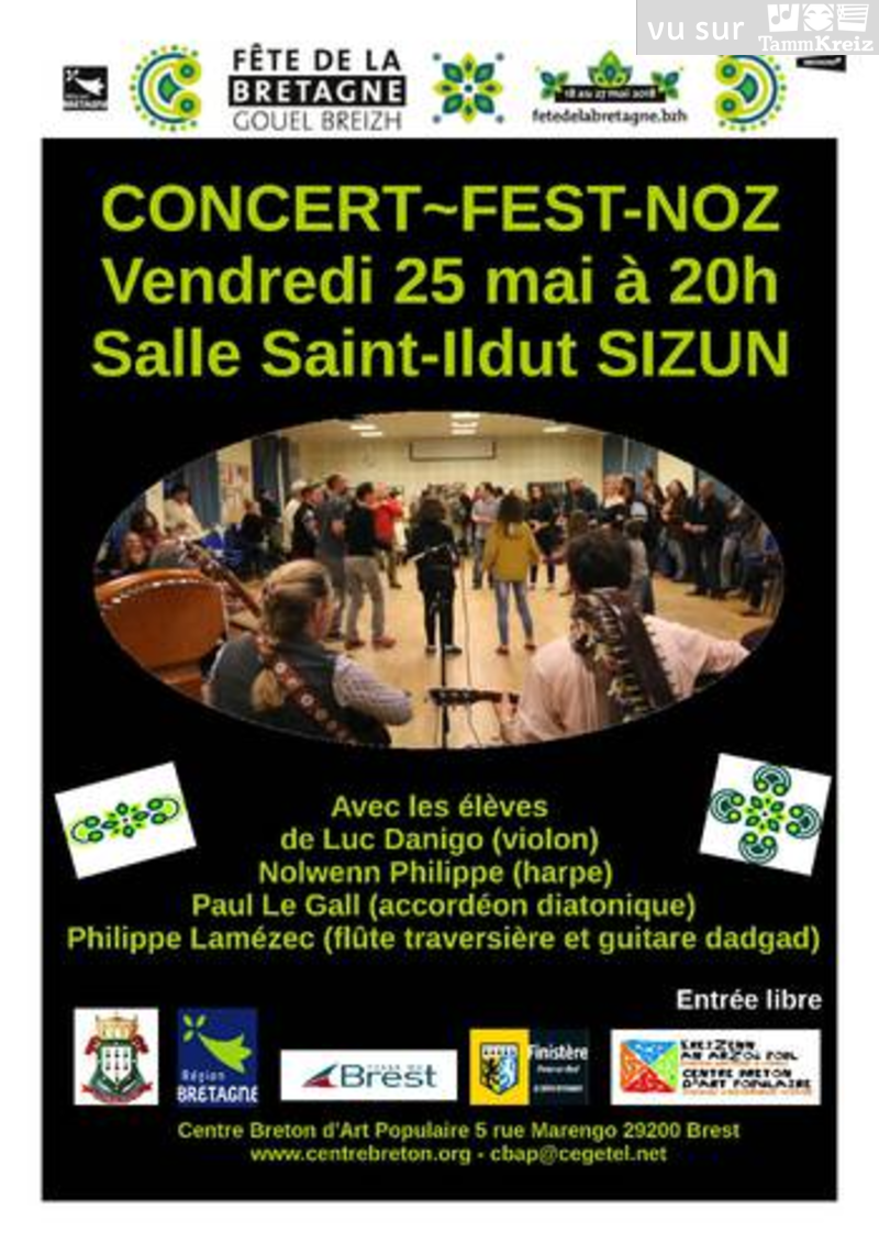 Concert et Fest-Noz à Sizun