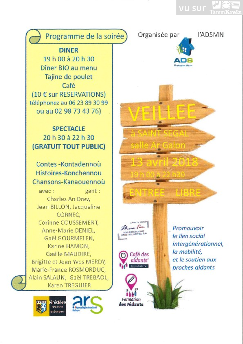 Veillée&nbsp;à&nbsp;Saint-Ségal