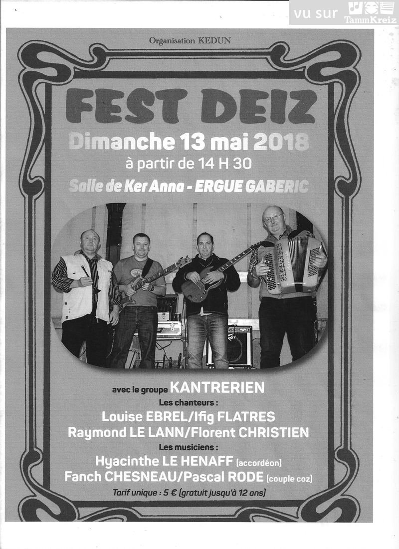 Fest Deiz à Ergué-Gabéric