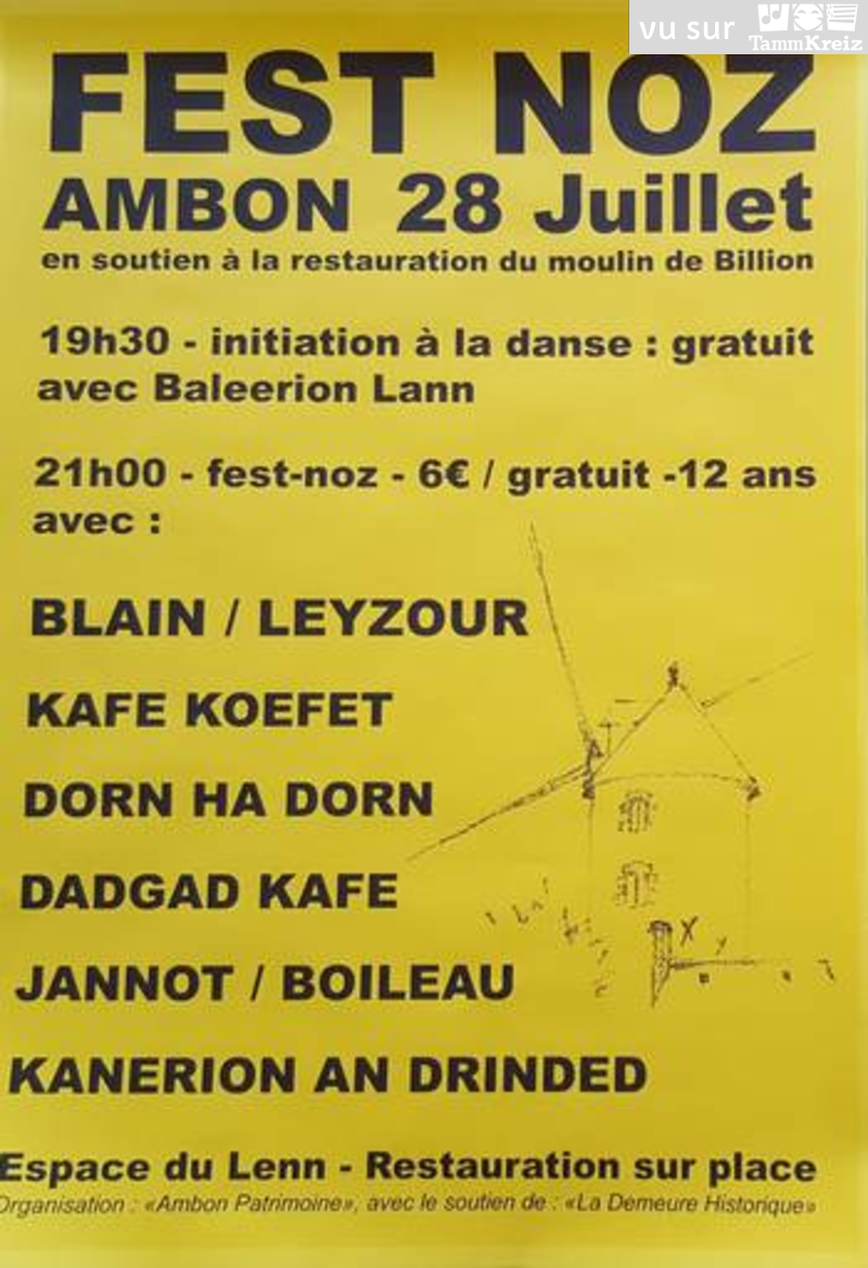 Fest Noz à Ambon