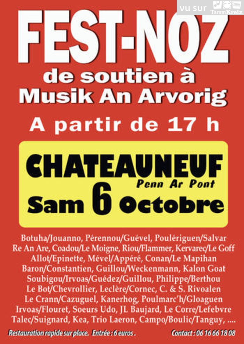 Fest-deiz ha noz à Chateauneuf-du-Faou