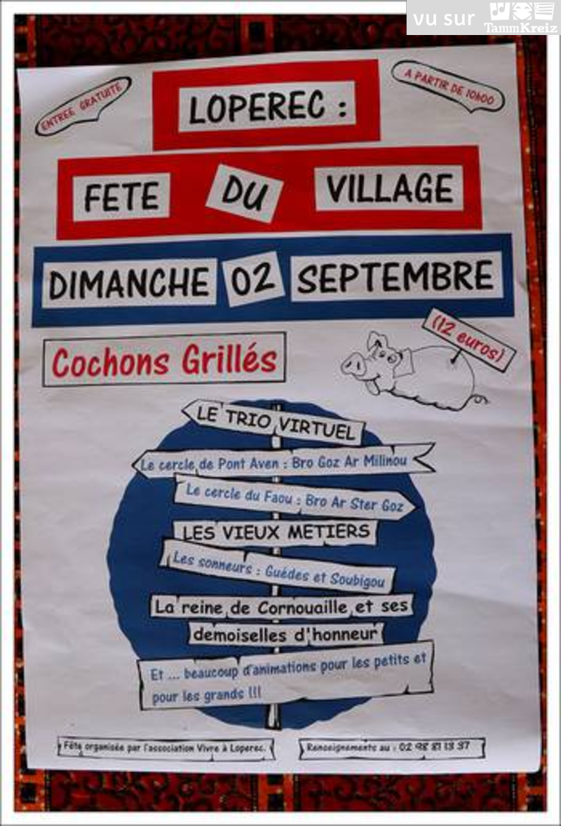 Concert et Fest-Deiz à Lopérec