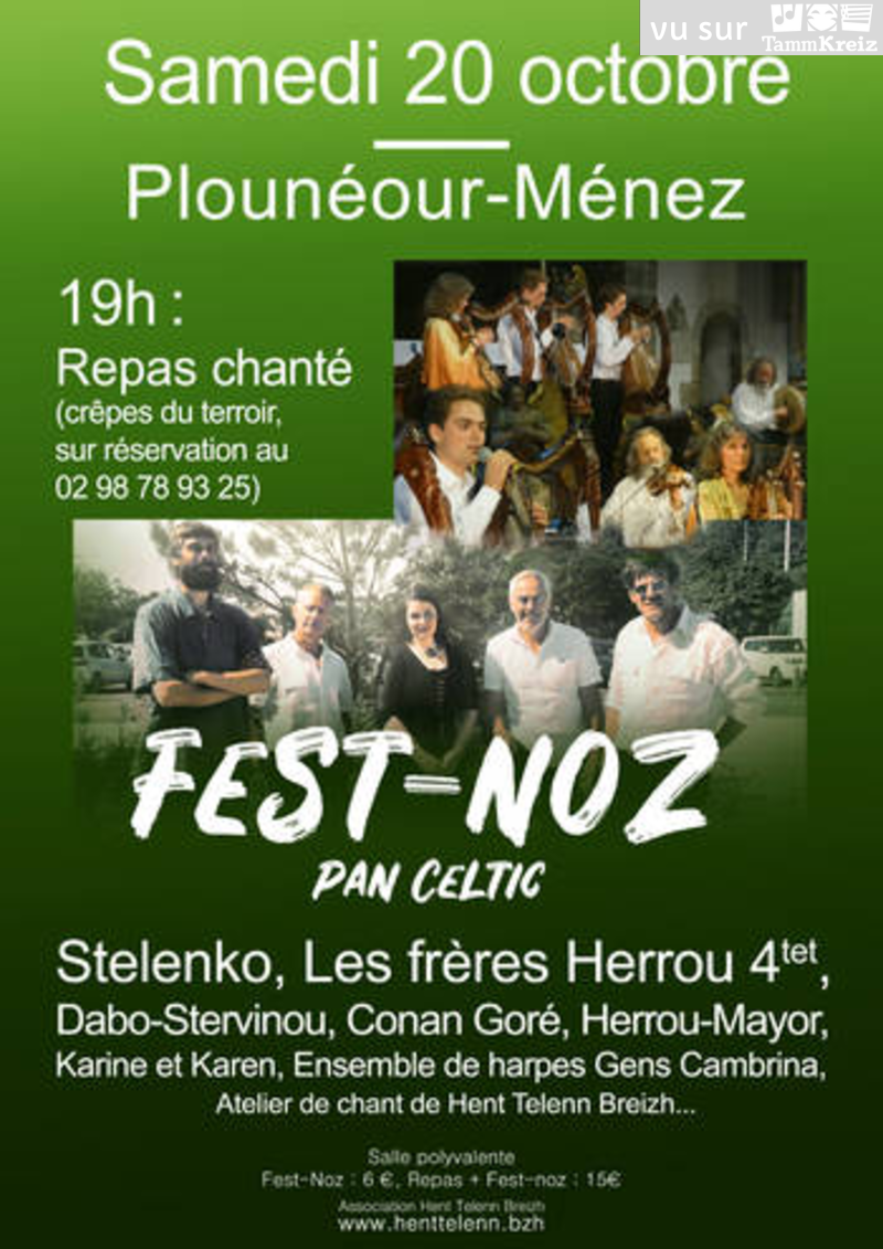 Fest Noz à Plounéour-Ménez