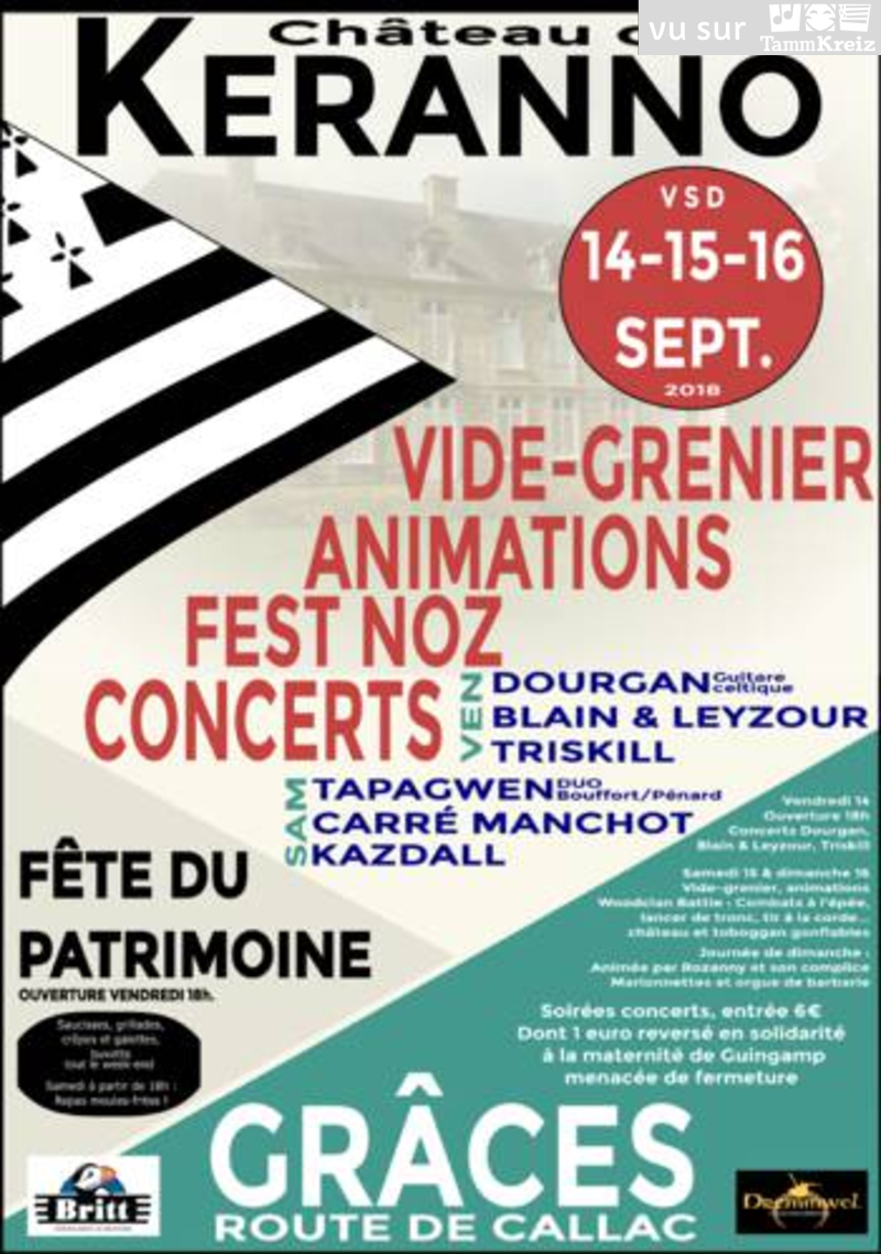 Fest Noz à Grâces