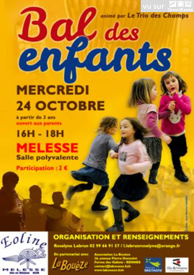 Bal des enfants à Mélesse