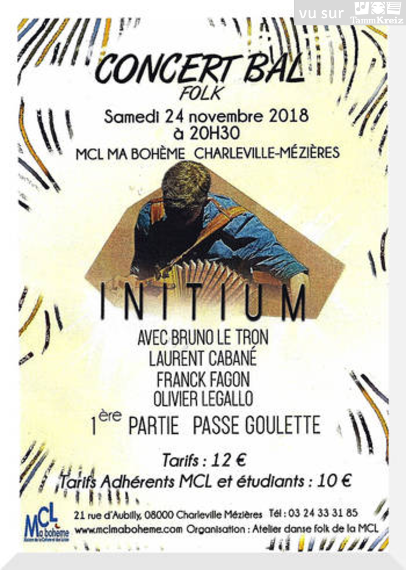 Fest-Noz/Bal folk à Charleville-Mézière