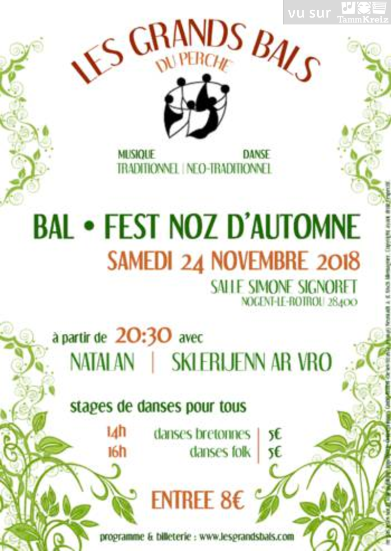 Fest-Noz/Bal folk à Nogent-le-Rotrou