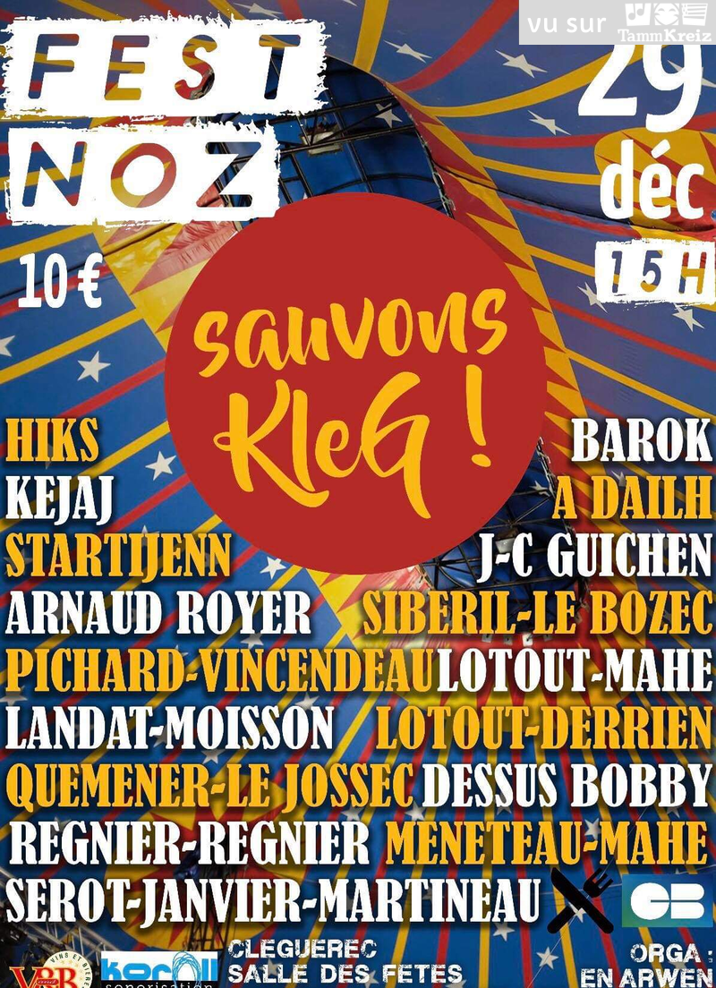 Fest-deiz ha noz à Cléguérec