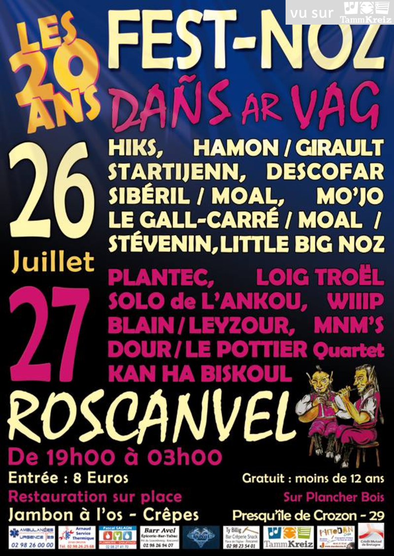 Fest Noz à Roscanvel