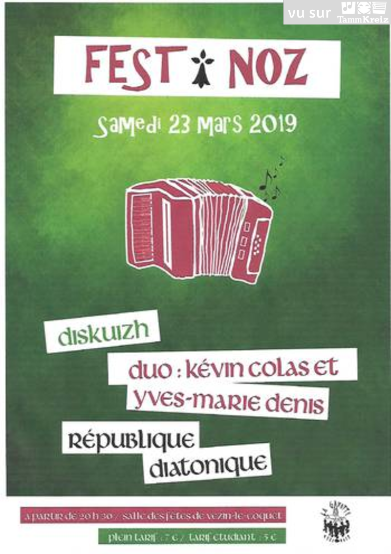 Fest Noz à Vezin-le-Coquet