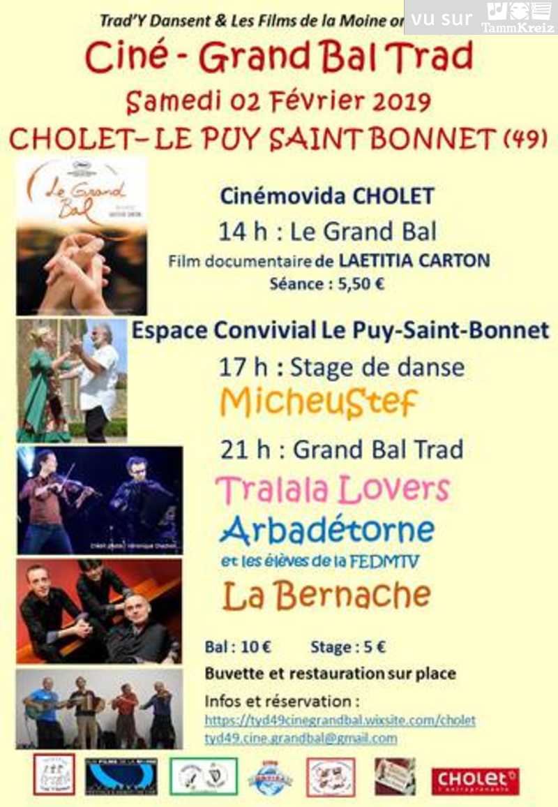 Fest-Noz/Bal folk&nbsp;à&nbsp;Le-Puy-Saint-Bonnet