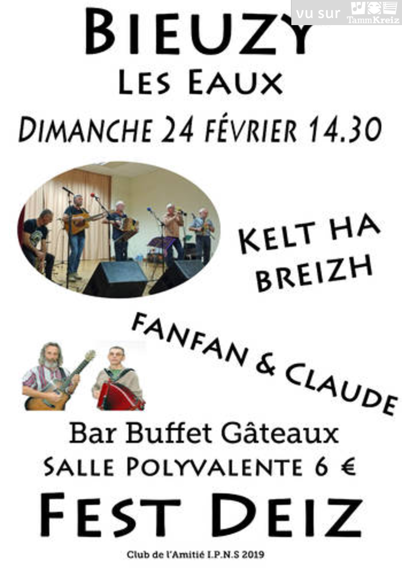 Fest Deiz à Bieuzy-les-Eaux