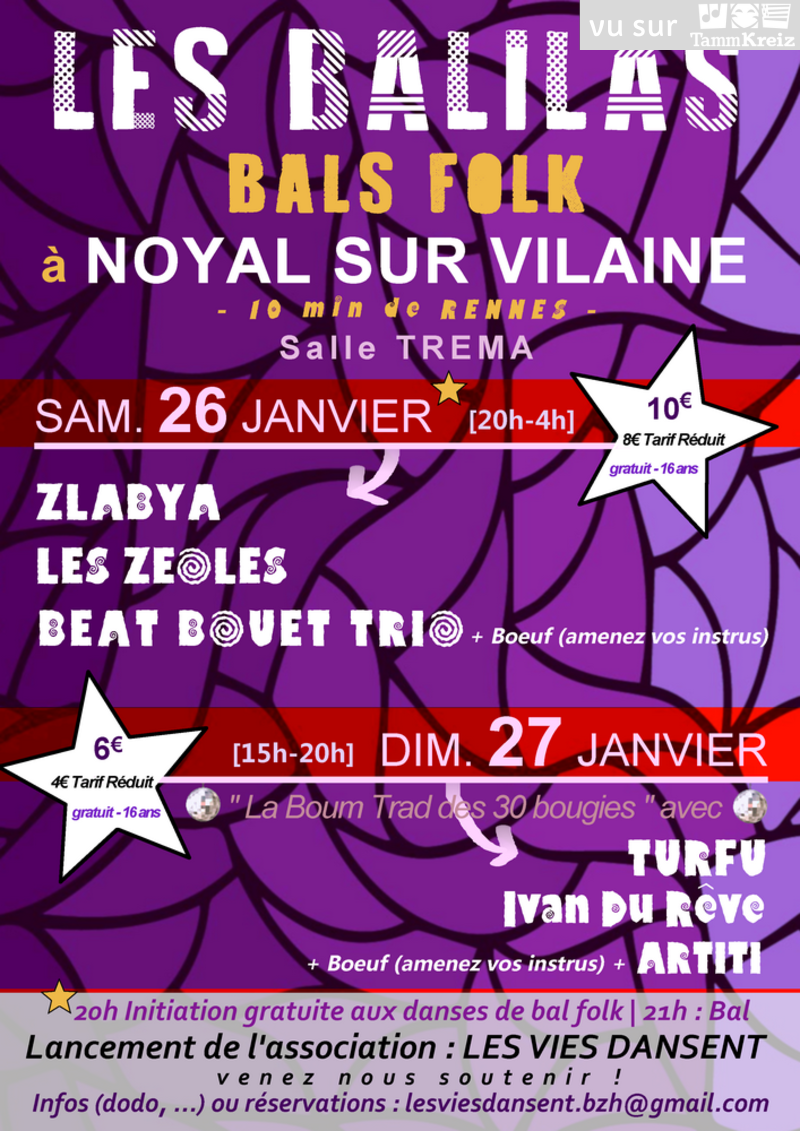 Fest-deiz/bal à Noyal-sur-Vilaine